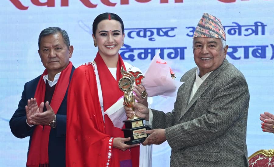 सृजनशीलताले नेपाली चलचित्र क्षेत्रलाई विकासको नयाँ उचाईमा पु¥याउन राष्ट्रपति पौडेलको सुझाव   